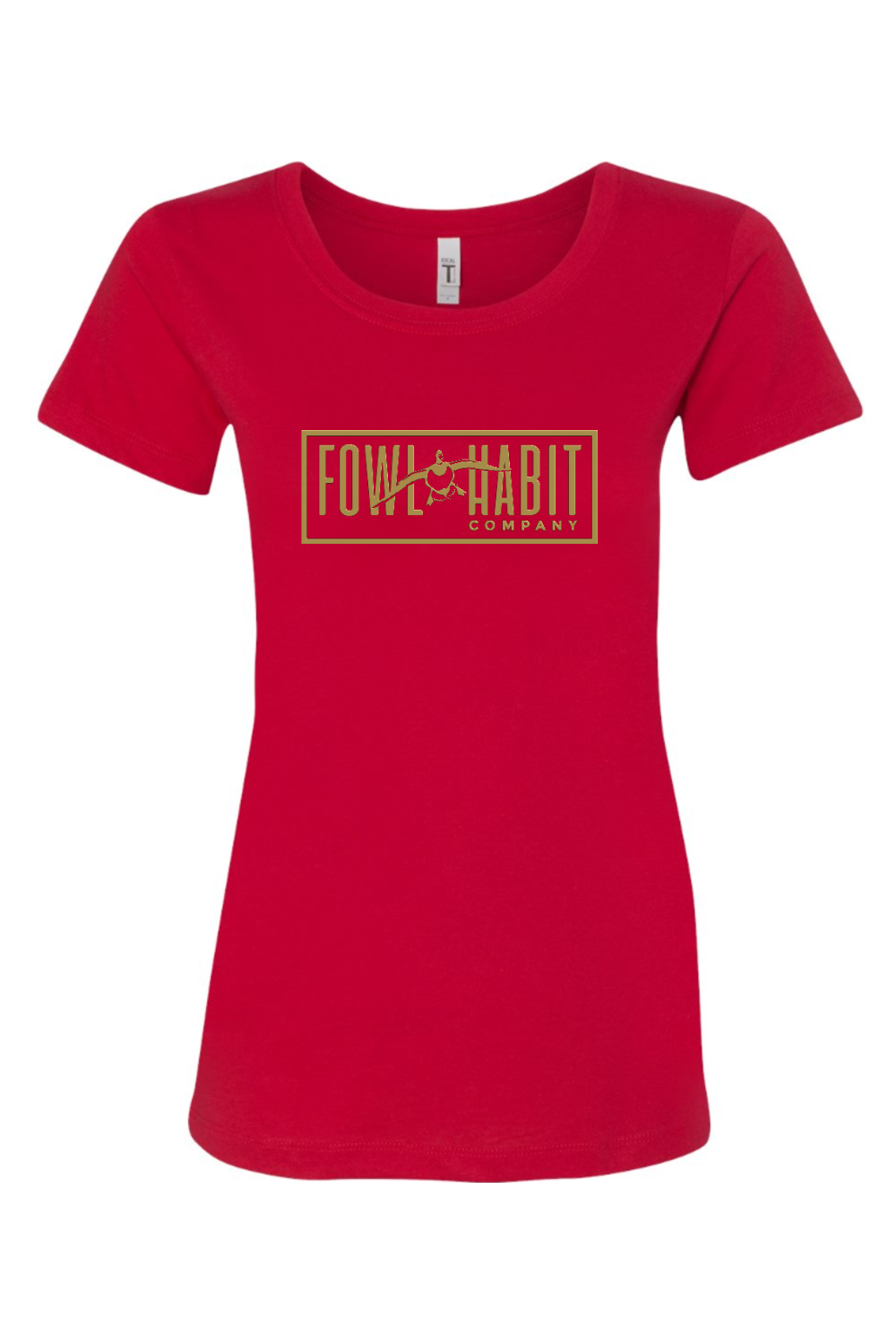 Womens Cupped Up T-Shirt - Fowl Habit Co.