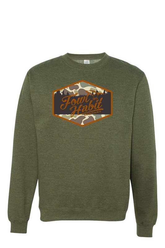 The Old School Sweatshirt - Fowl Habit Co.