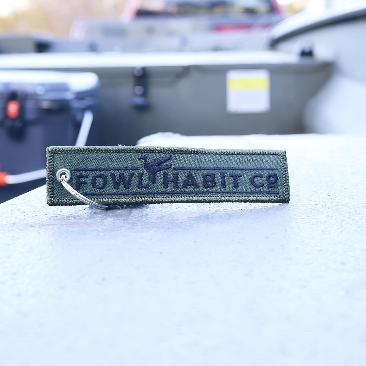 Green Fowl Habit Co. Key Tag - Fowl Habit Co.