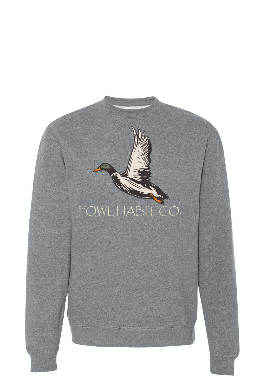 The Vintage Mallard Sweatshirt - Fowl Habit Co.