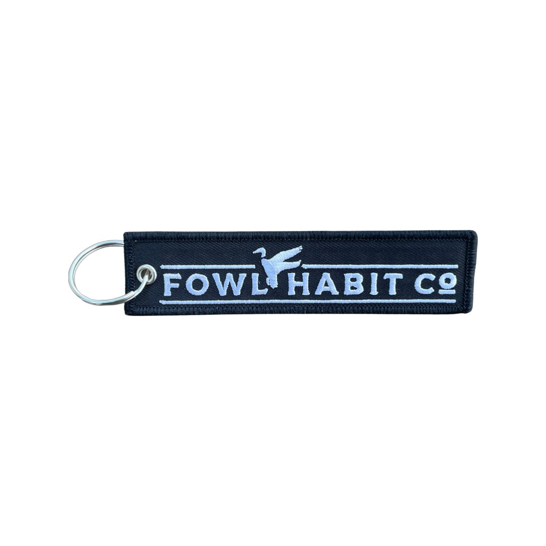 Black Fowl Habit Co. Key Tag - Fowl Habit Co.